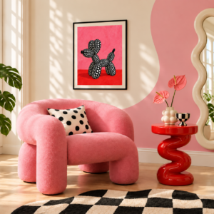 Pop Goes the Puppy - Art Print