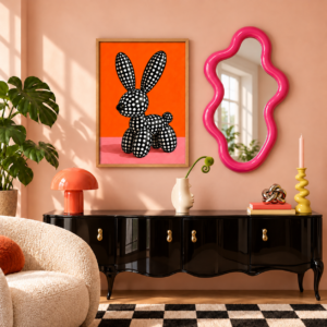 Bunny in the Spotlight – Art Print
